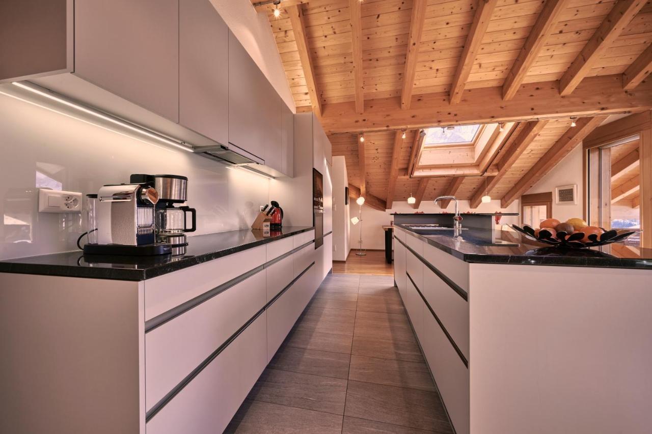 Chalet Bergfrieden Penthouse เวงเงน ภายนอก รูปภาพ