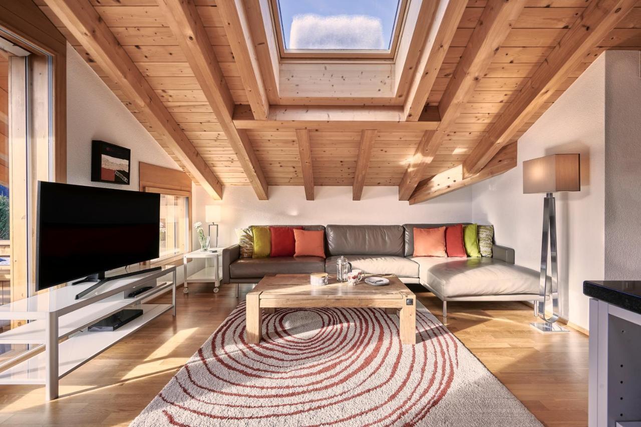 Chalet Bergfrieden Penthouse เวงเงน ภายนอก รูปภาพ