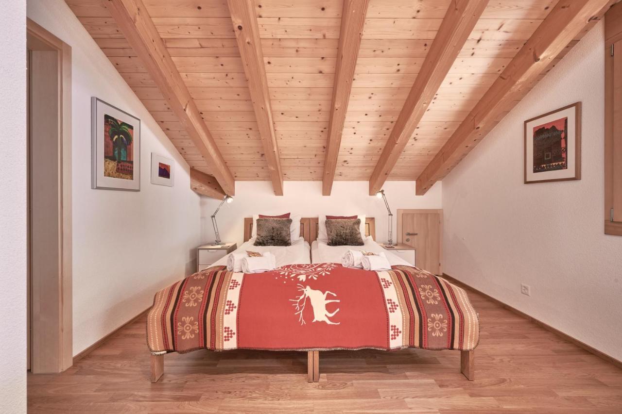 Chalet Bergfrieden Penthouse เวงเงน ภายนอก รูปภาพ