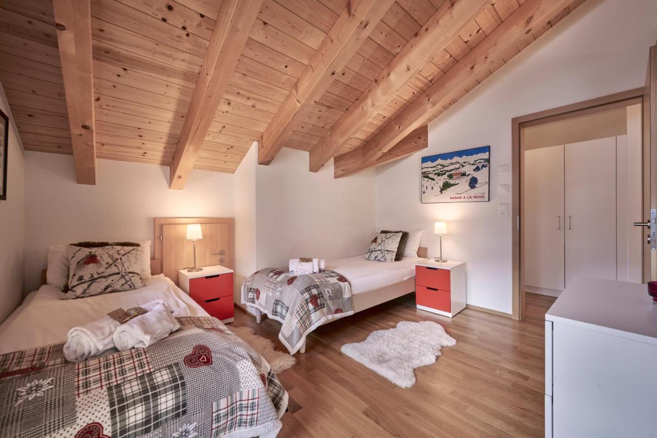 Chalet Bergfrieden Penthouse เวงเงน ภายนอก รูปภาพ