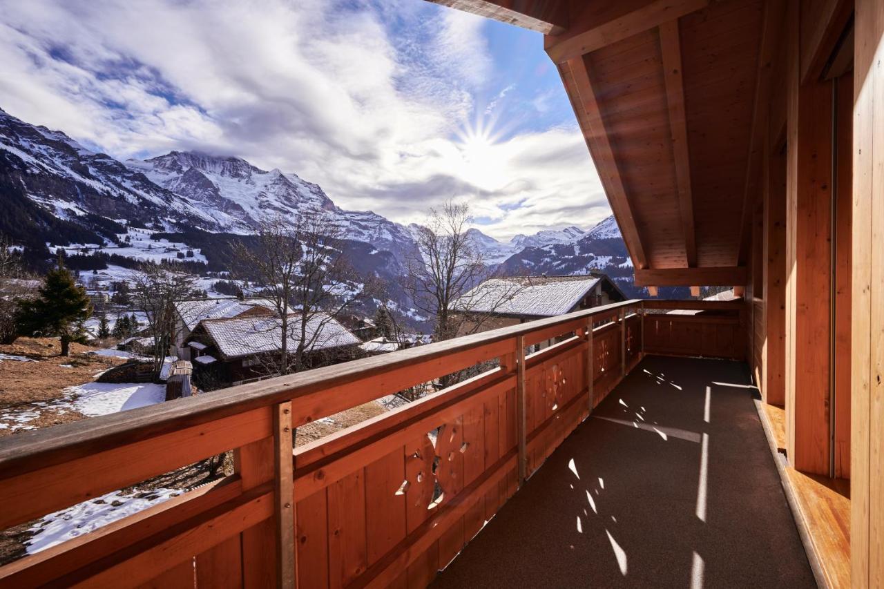 Chalet Bergfrieden Penthouse เวงเงน ภายนอก รูปภาพ