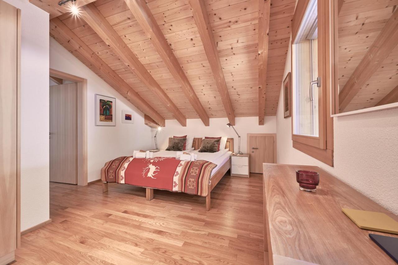 Chalet Bergfrieden Penthouse เวงเงน ภายนอก รูปภาพ