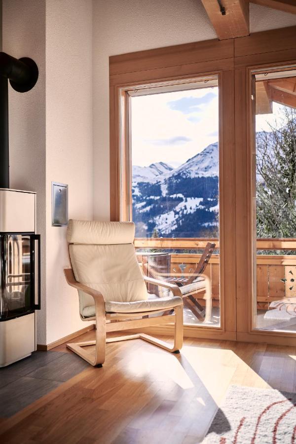 Chalet Bergfrieden Penthouse เวงเงน ภายนอก รูปภาพ