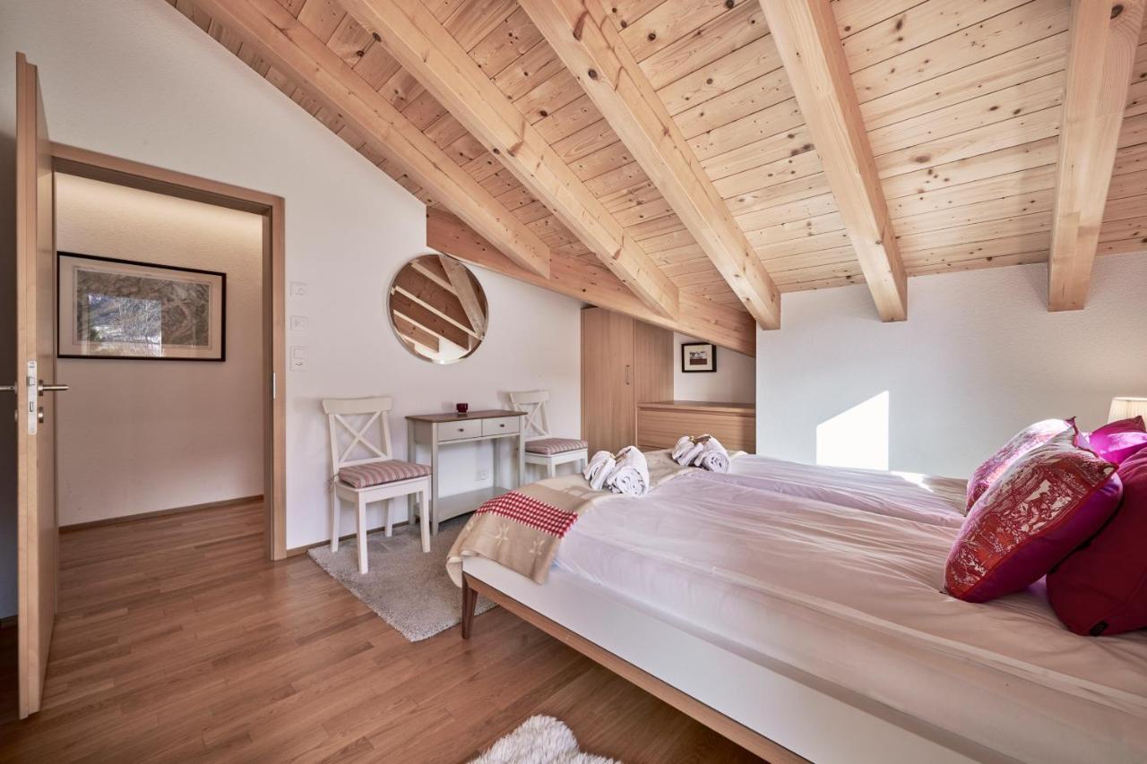 Chalet Bergfrieden Penthouse เวงเงน ภายนอก รูปภาพ