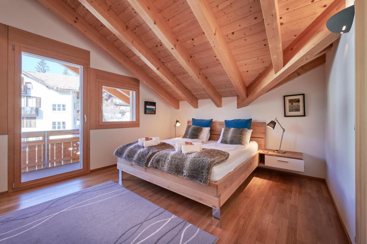 Chalet Bergfrieden Penthouse เวงเงน ภายนอก รูปภาพ