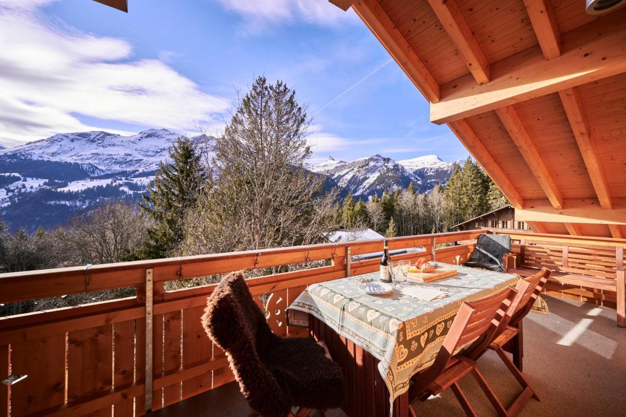 Chalet Bergfrieden Penthouse เวงเงน ภายนอก รูปภาพ